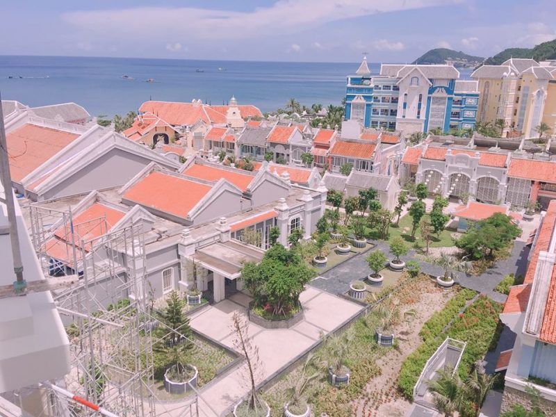 Dự án đã hoàn thành xong phần thô, chỉ còn giai đoạn hoàn thiện