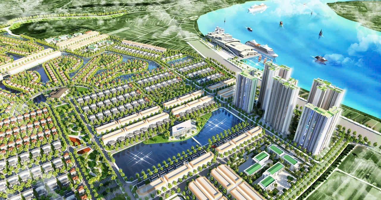 Giai đoạn 1.1 tập trung vào sản phẩm thấp tầng với vị trí sát hồ trung tâm và trục đường lớn