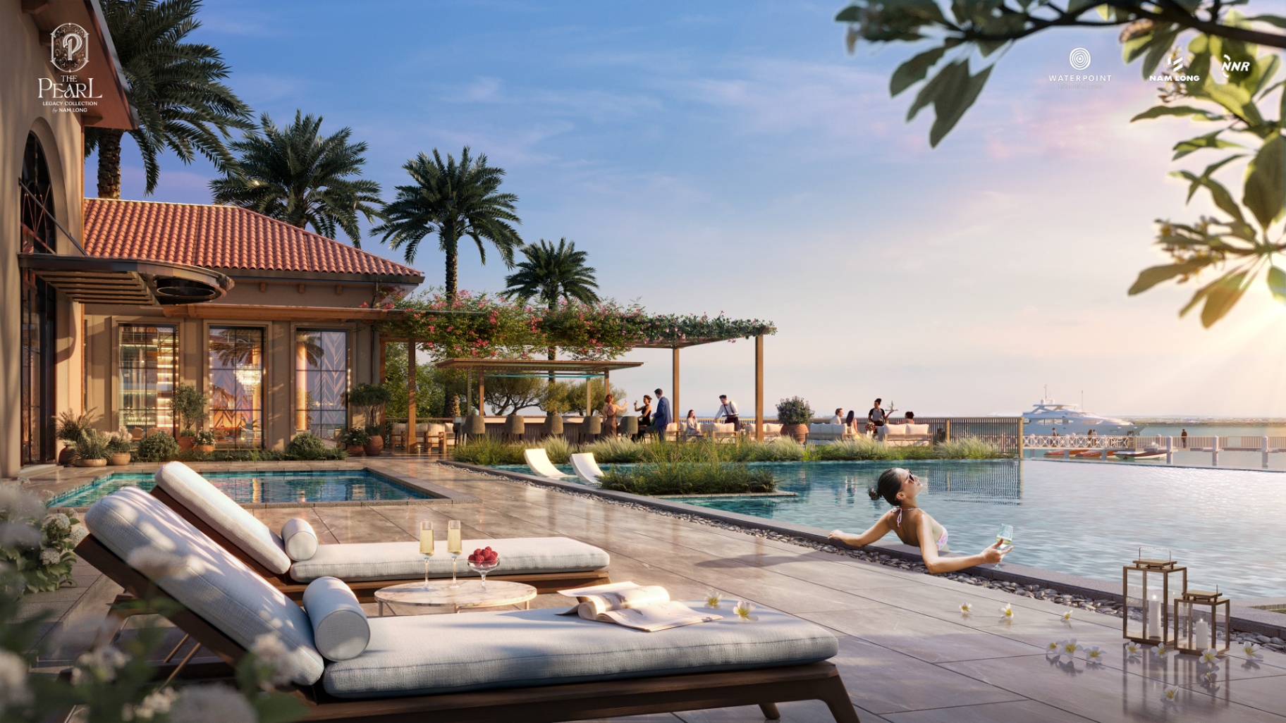 Tiện ích Sunset Clubhouse The Pearl