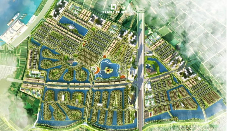 Dự án Alluvia City được Xuân Cầu Holdings phát triển tại thị trấn Văn Giang, Hưng Yên