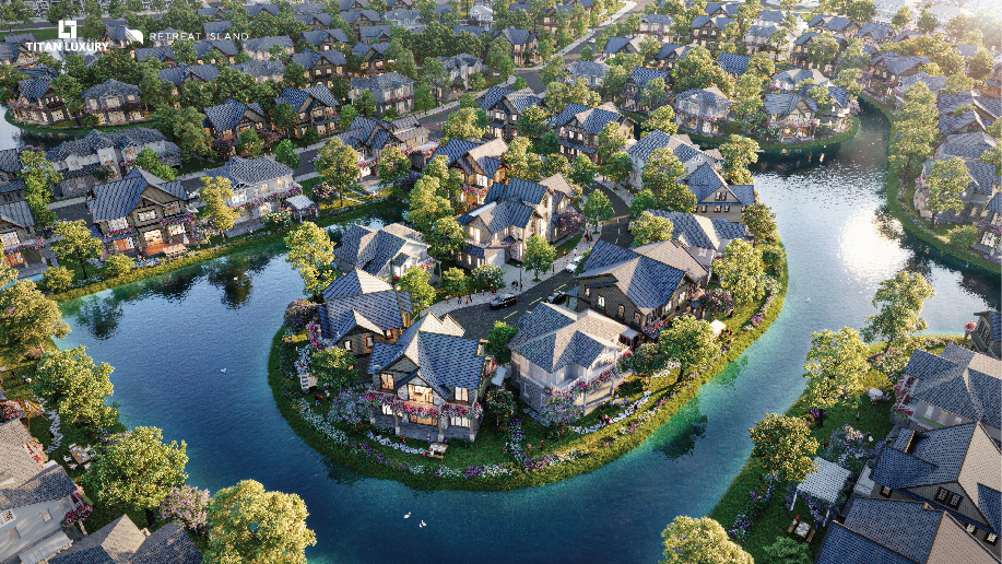 Kiến trúc Biệt thự đảo Retreat Island