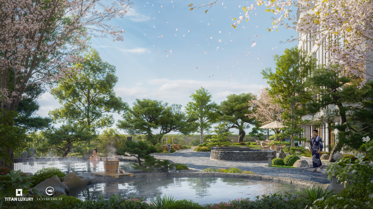 Căn hộ khoáng nóng Eco Retreat – xu hướng bất động sản wellness được giới đầu tư quan tâm