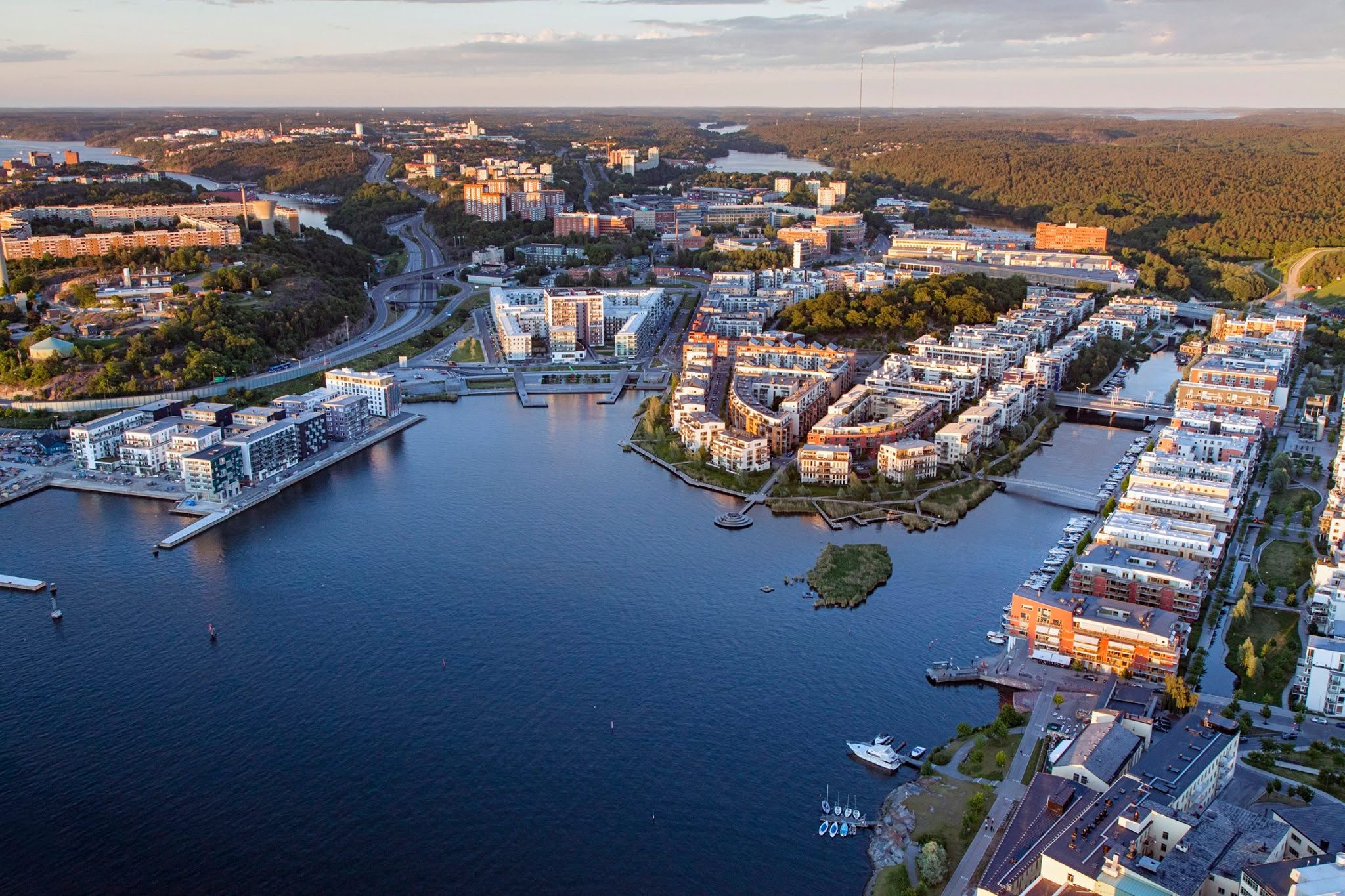 Hammarby Sjöstad tại Stockholm