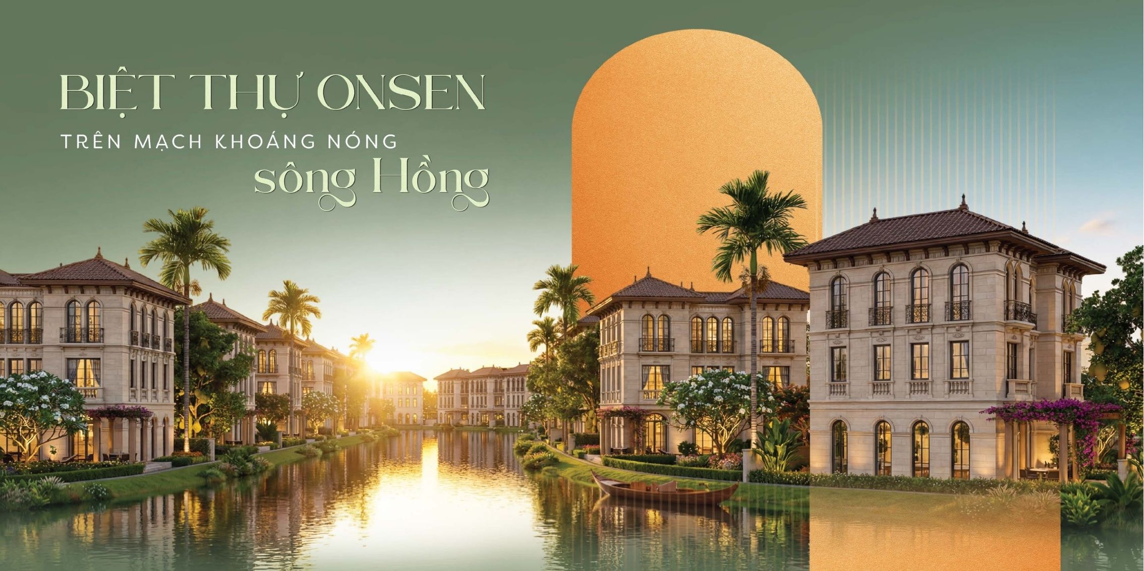 99 căn biệt thự đảo Onsen Villas tại Alluvia City đã mở ra một chuẩn sống hoàn toàn khác biệt