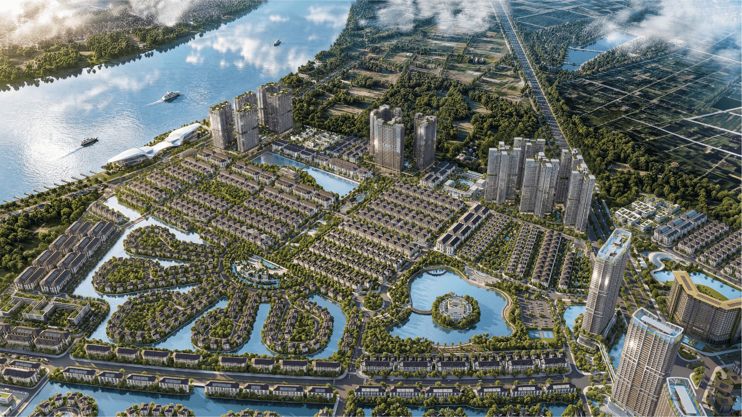 Avenue, thuộc Alluvia Sunshine Marina, được định hướng phát triển theo mô hình sống hiện đại