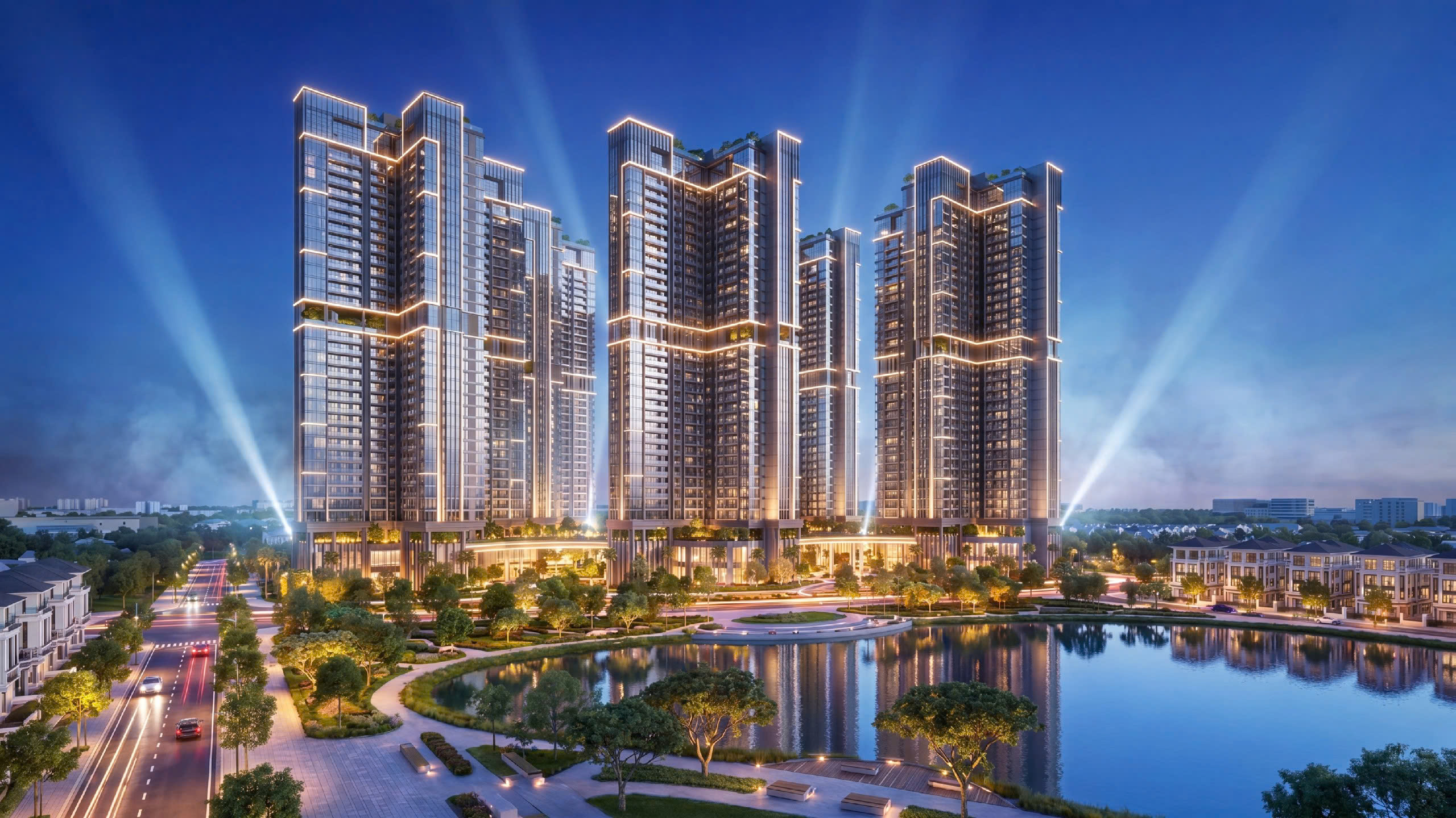 Avenue nằm trong khu vực đang chứng kiến sự phát triển mạnh của hệ thống hạ tầng giao thông