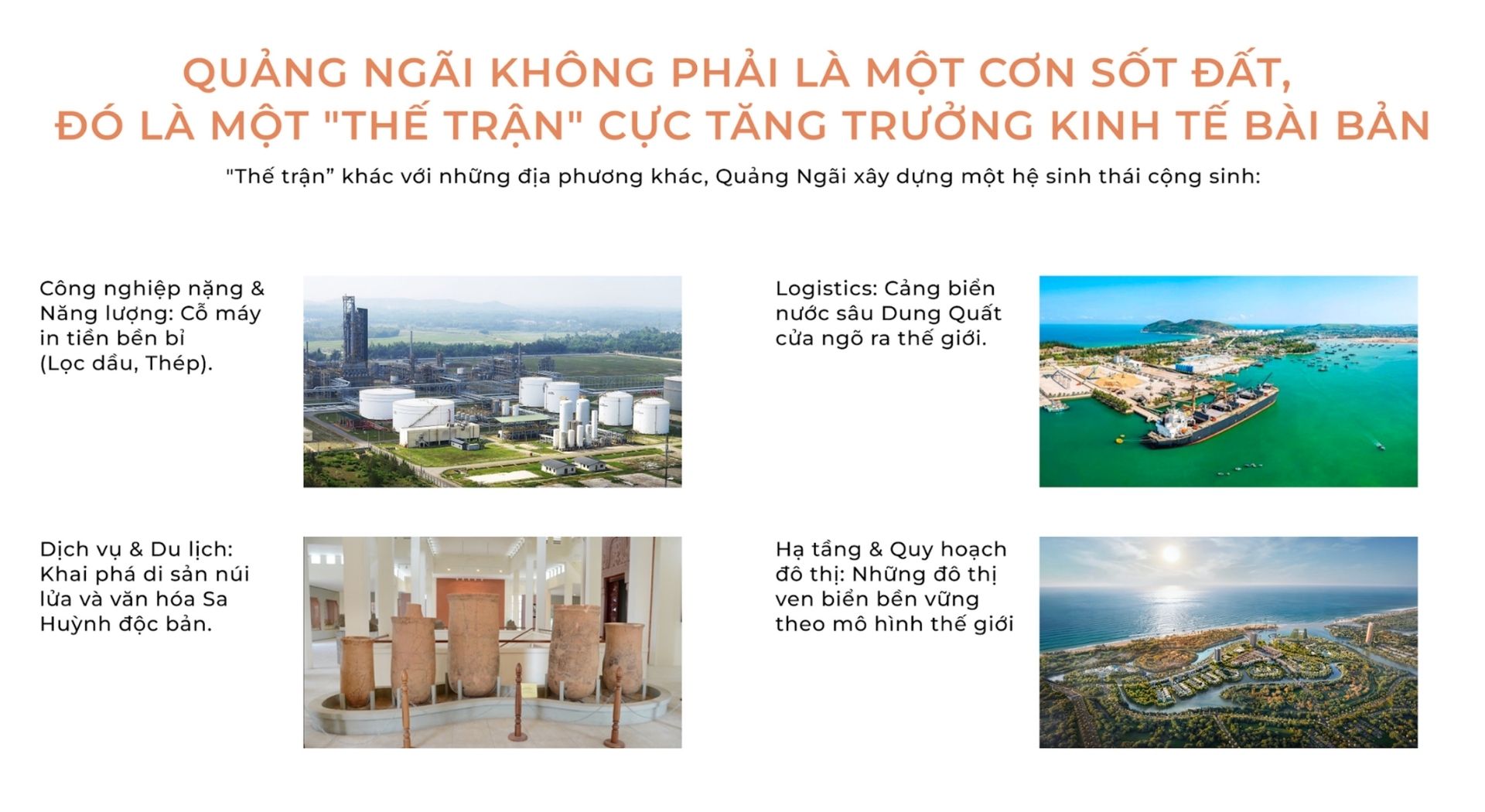 Quảng Ngãi đang bước vào giai đoạn khởi đầu của một chu kỳ phát triển mới