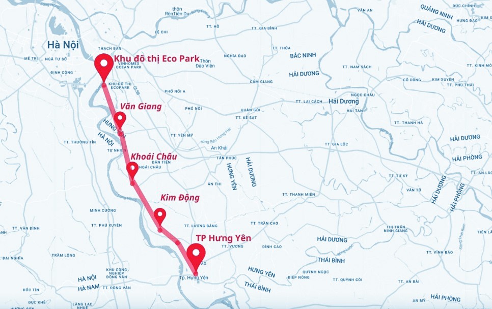 Nằm giữa hàng loạt công trình trọng điểm giúp trực tiếp nâng tầm giá trị bất động sản của Alluvia City