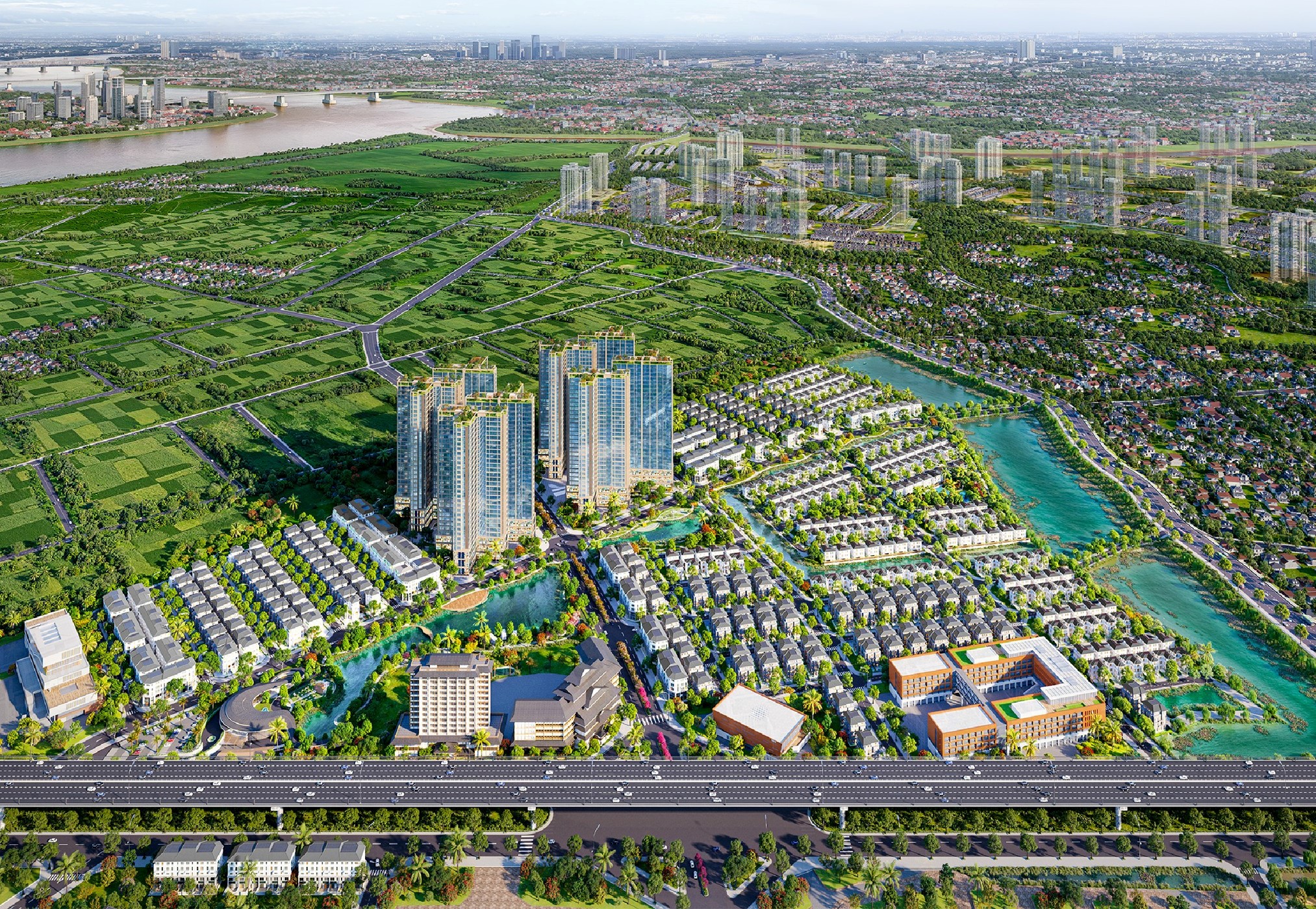 Alluvia City là dự án tiên phong của kỷ nguyên đô thị sinh thái khoáng nóng