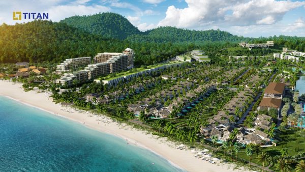 Khu nghỉ dưỡng Kem Beach Resort dễ dàng khiến du khách mê mẩn ngay từ cái nhìn đầu tiên