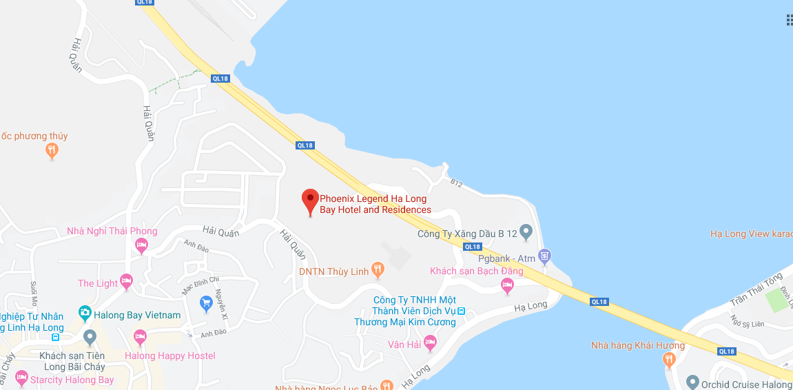 vị trí dự án Phoenix Legend Ha Long Bay Hotel And Residences