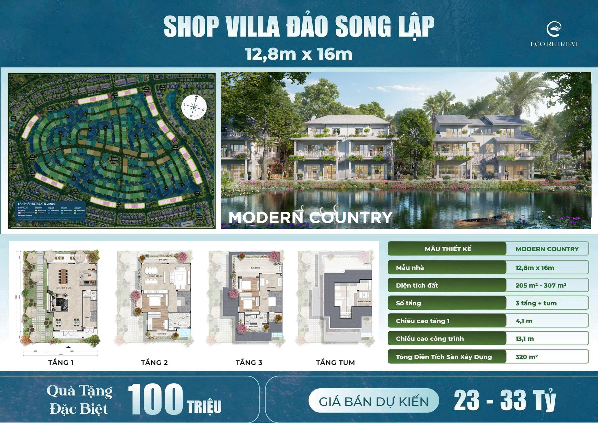 SHOP VILLA ĐẢO