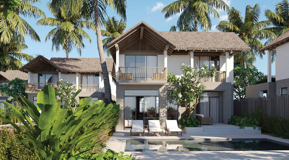 Biệt thự loại B đang là biệt thự "đắt hàng" nhất trong quần thể Sun Premier Village Kem Beach Resort