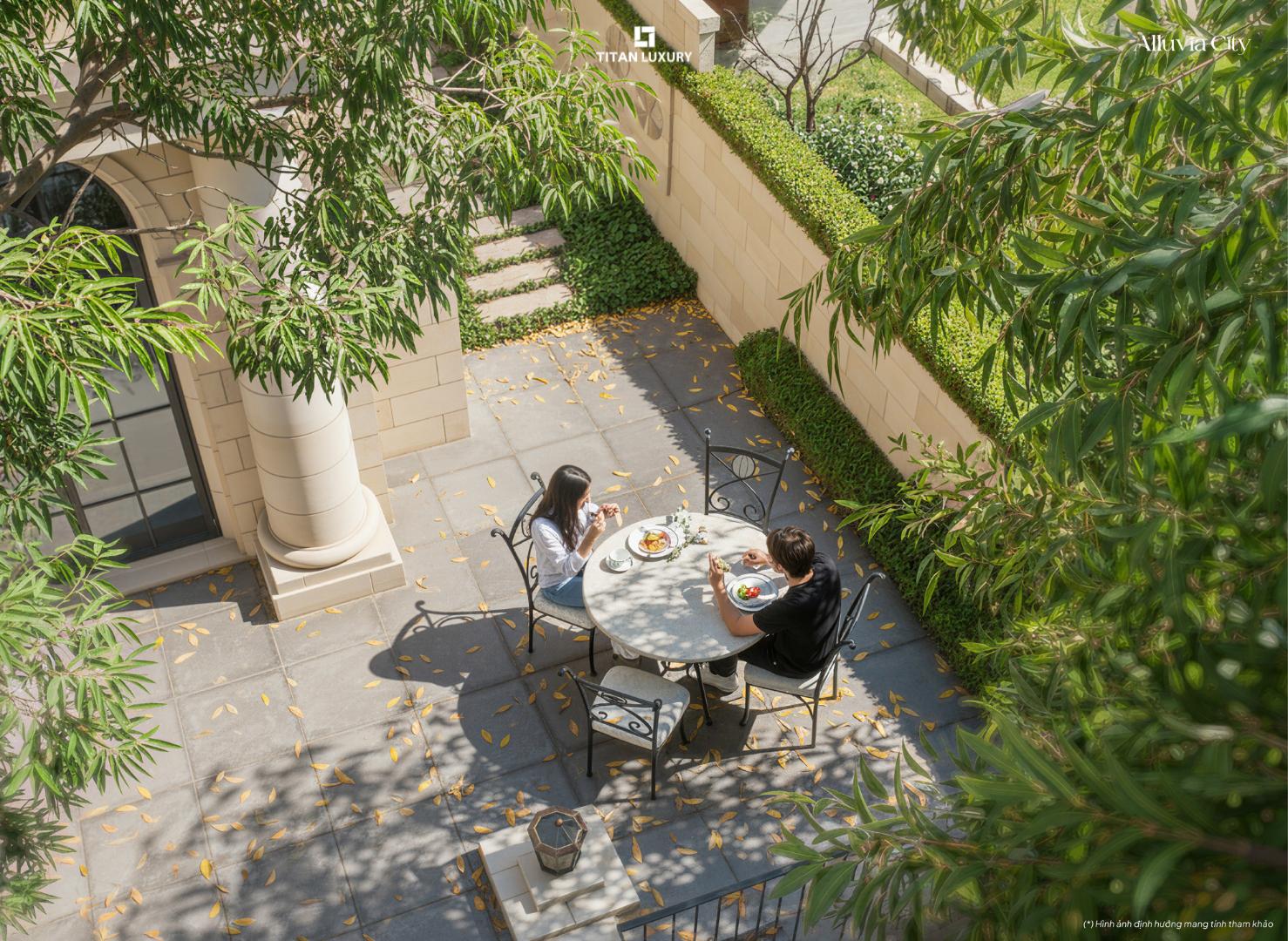 Vườn trong nhà không phải chỉ là chi tiết trang trí mà còn là linh hồn của kiến trúc dưỡng nuôi