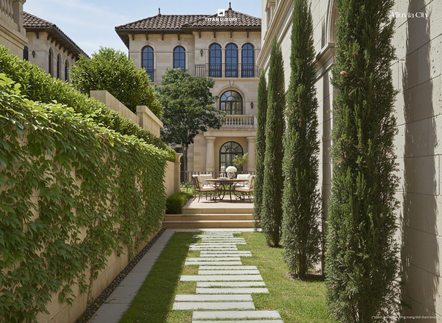 Ở Alluvia City, vườn ôm trọn nhà và nhà khẽ nâng niu vườn