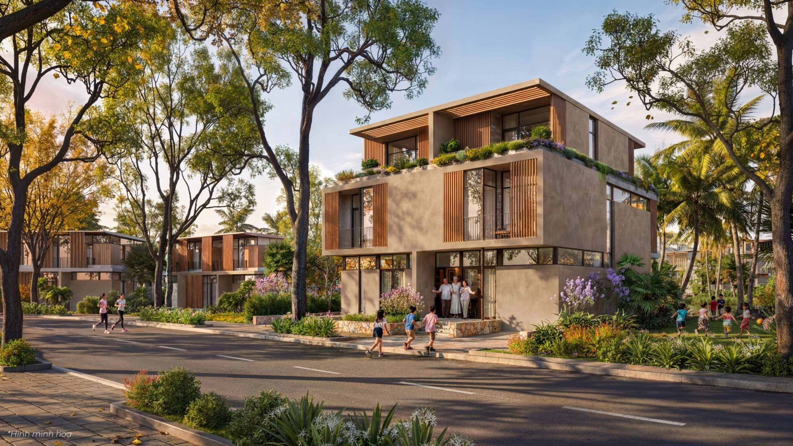 Biệt thự biển trị liệu song lập tại Coastal Quảng Ngãi