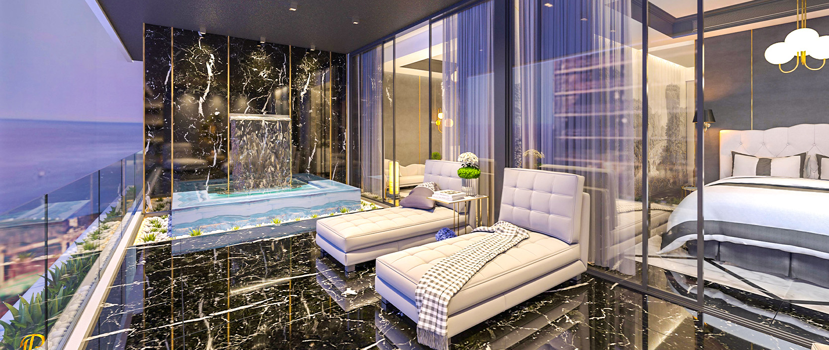 căn hộ condosuites Sunshine Marina Nha Trang Bay