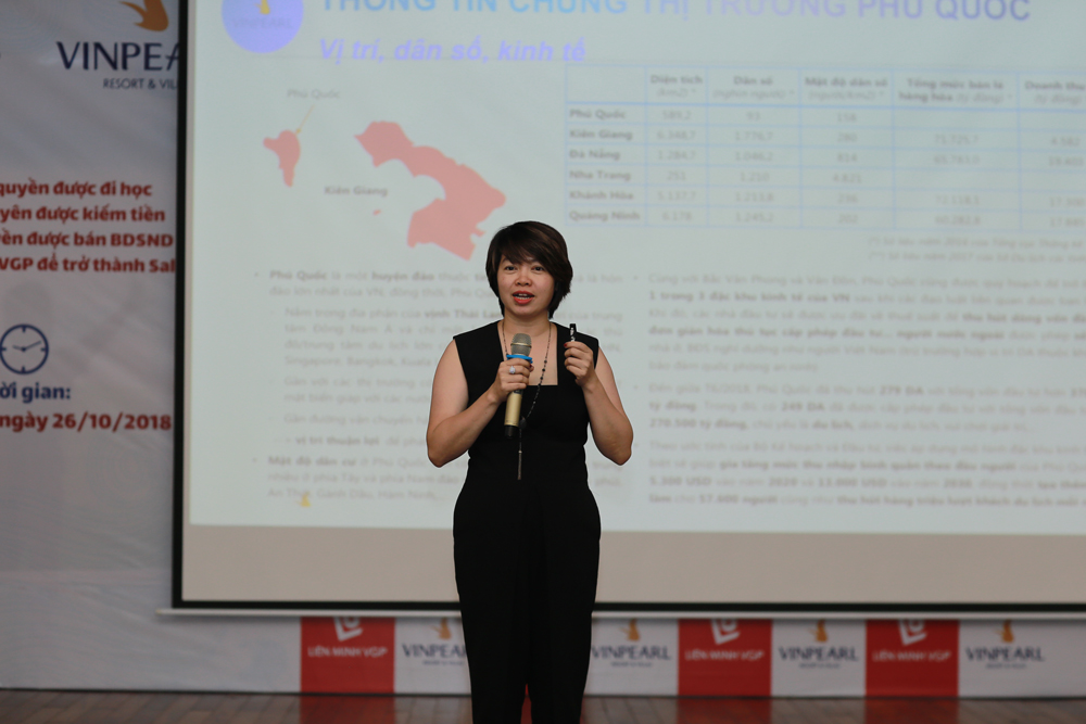 "Phù thủy" BĐS nghỉ dưỡng, Chị Nguyễn Thị Liên Dung chia sẻ những kiến thức về thị trường BĐS nghỉ dưỡng