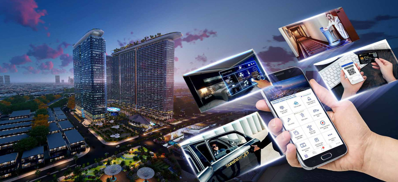 công nghệ dịch vụ Sunshine Marina Nha Trang Bay