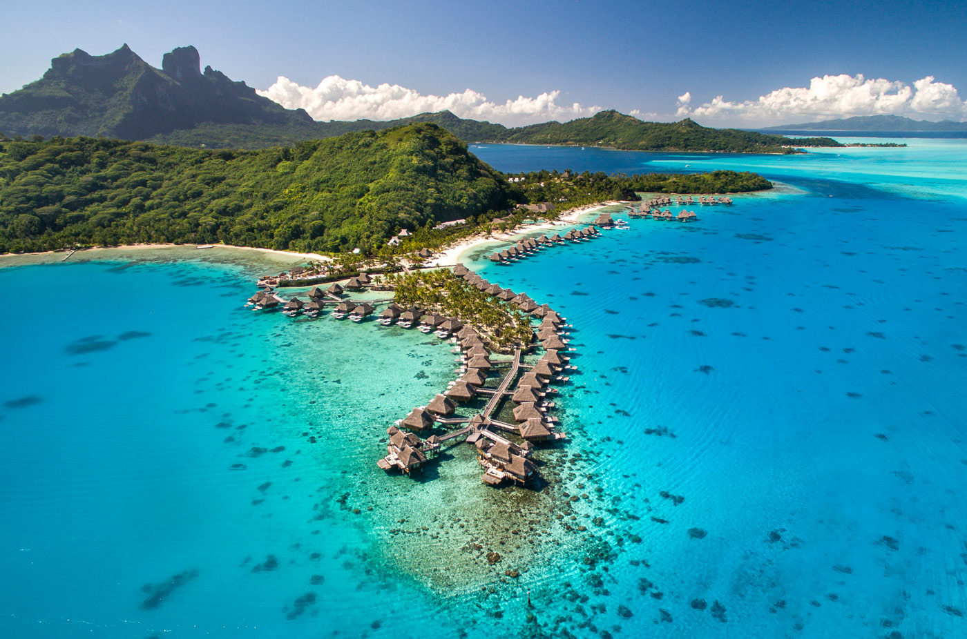 Vẻ đẹp tựa thiên đường hạ giới của hòn đảo Bora Bora