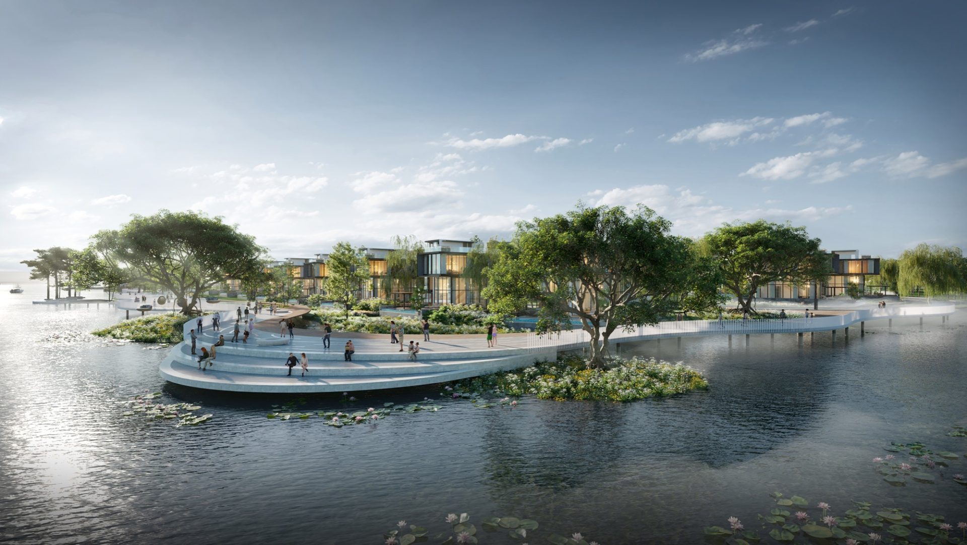 Ecovillage sông Sài Gòn là dự án đầu tiên của Ecopark tại miền Nam
