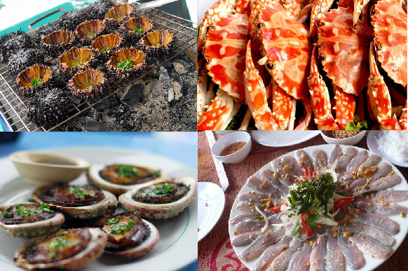 Thưởng thức những món ẩm thực, hải sản thơm ngon tại Hòn Thơm Phú Quốc là trải nghiệm không thể bỏ qua của khách du lịch