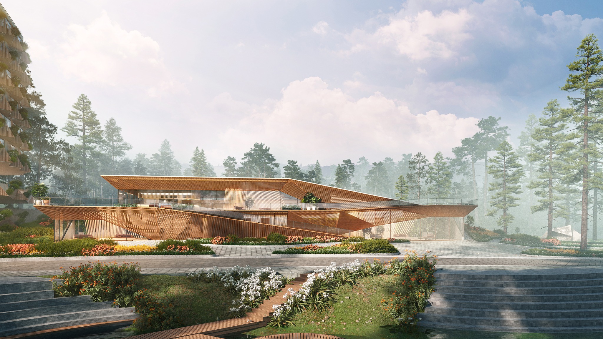 Haus Private Club được tạo nên từ những chất liệu cảm xúc gắn liền với vùng đất Đà Lạt