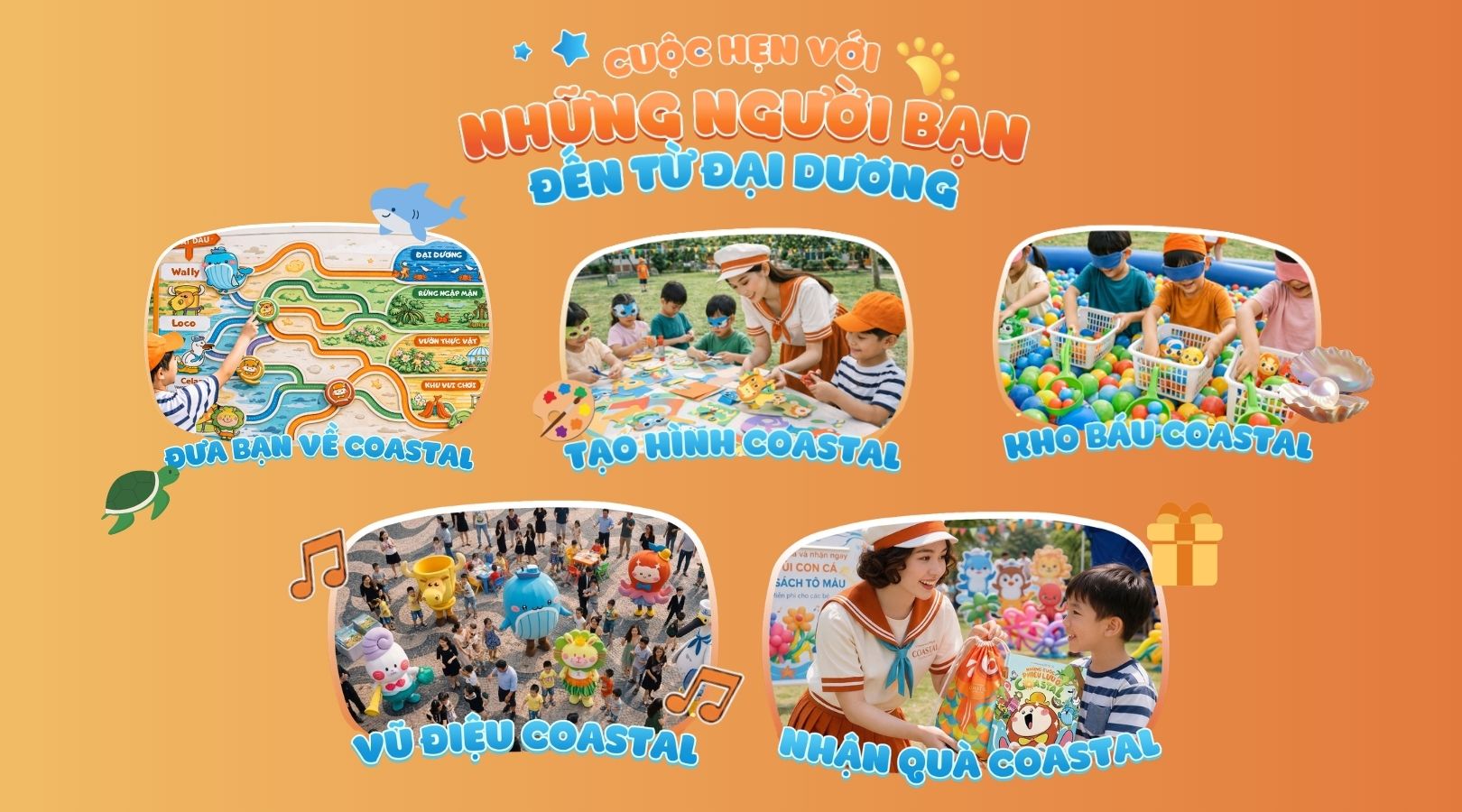 Sự kiện được tổ chức với rất nhiều hoạt động thú vị và ý nghĩa dành cho các bé