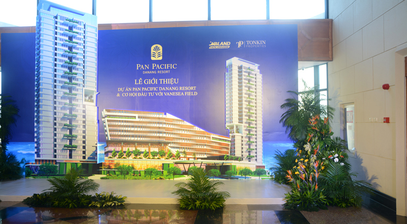 Không gian trang trọng tại sự kiện giới thiệu dự án Pan Pacific Da Nang Resort 