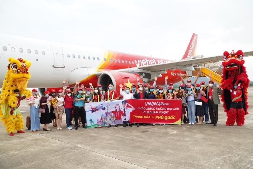 Vietjet mở 5 đường bay tới Phú Quốc phục vụ du khách tới nghỉ dưỡng vui chơi tại đảo Ngọc