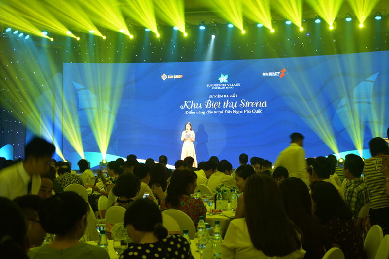 Lễ ra mắt biệt thự Sirena Kem Beach Resort thu hút đông đảo khách hàng tham dự