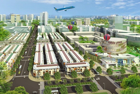 mô hình đô thị sân bay