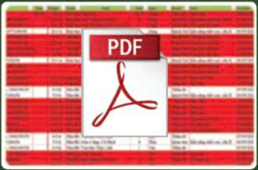 PDF bảng giá