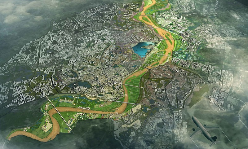 quy hoạch phân khu đô thị sông Hồng