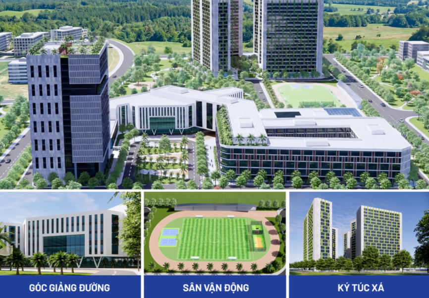 Đại học Tâm Anh dự kiến tuyển sinh từ năm 2027, góp phần hình thành cộng đồng cư dân tri thức và gia tăng nhu cầu ở thực cho khu Tây Nam TP.HCM.