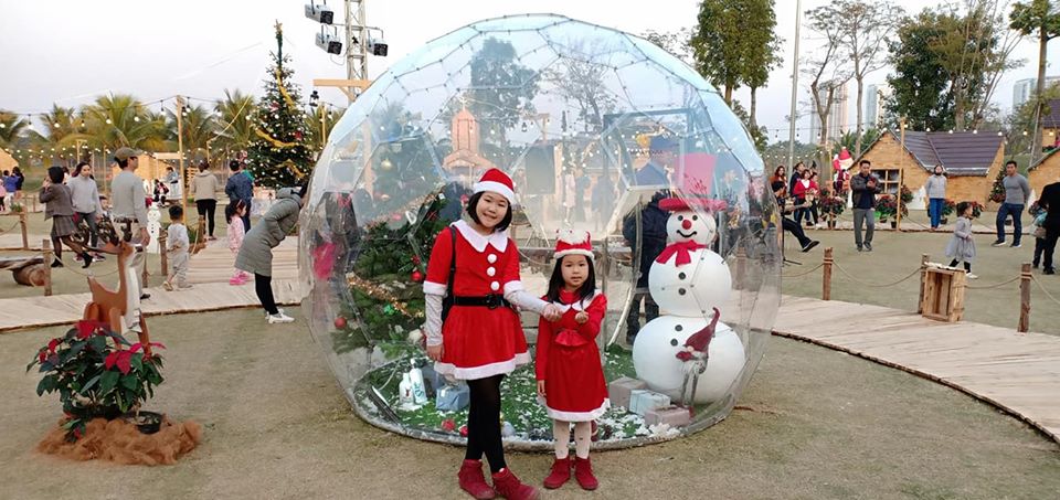 su kien noel ngay tai ecopark