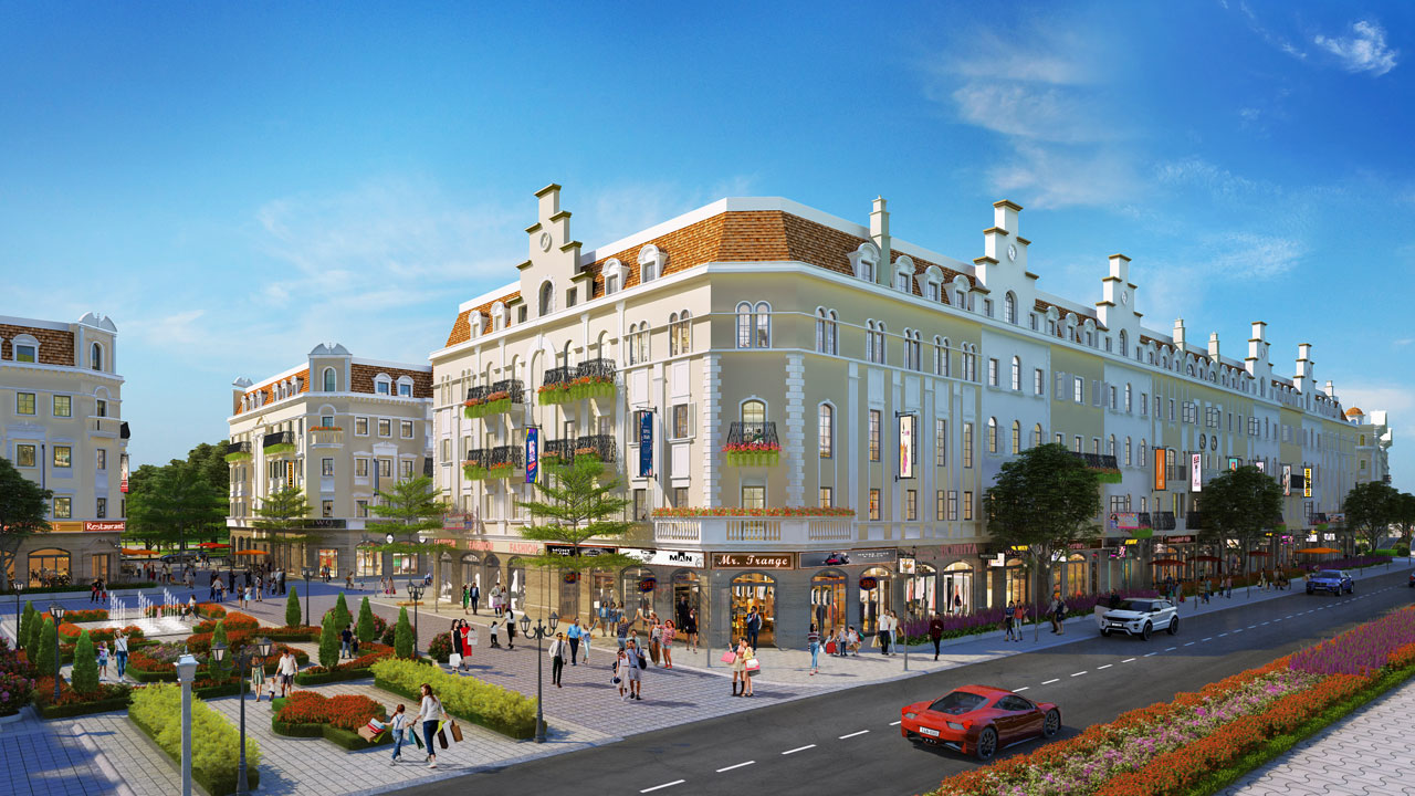 thiết kế shophouse europe
