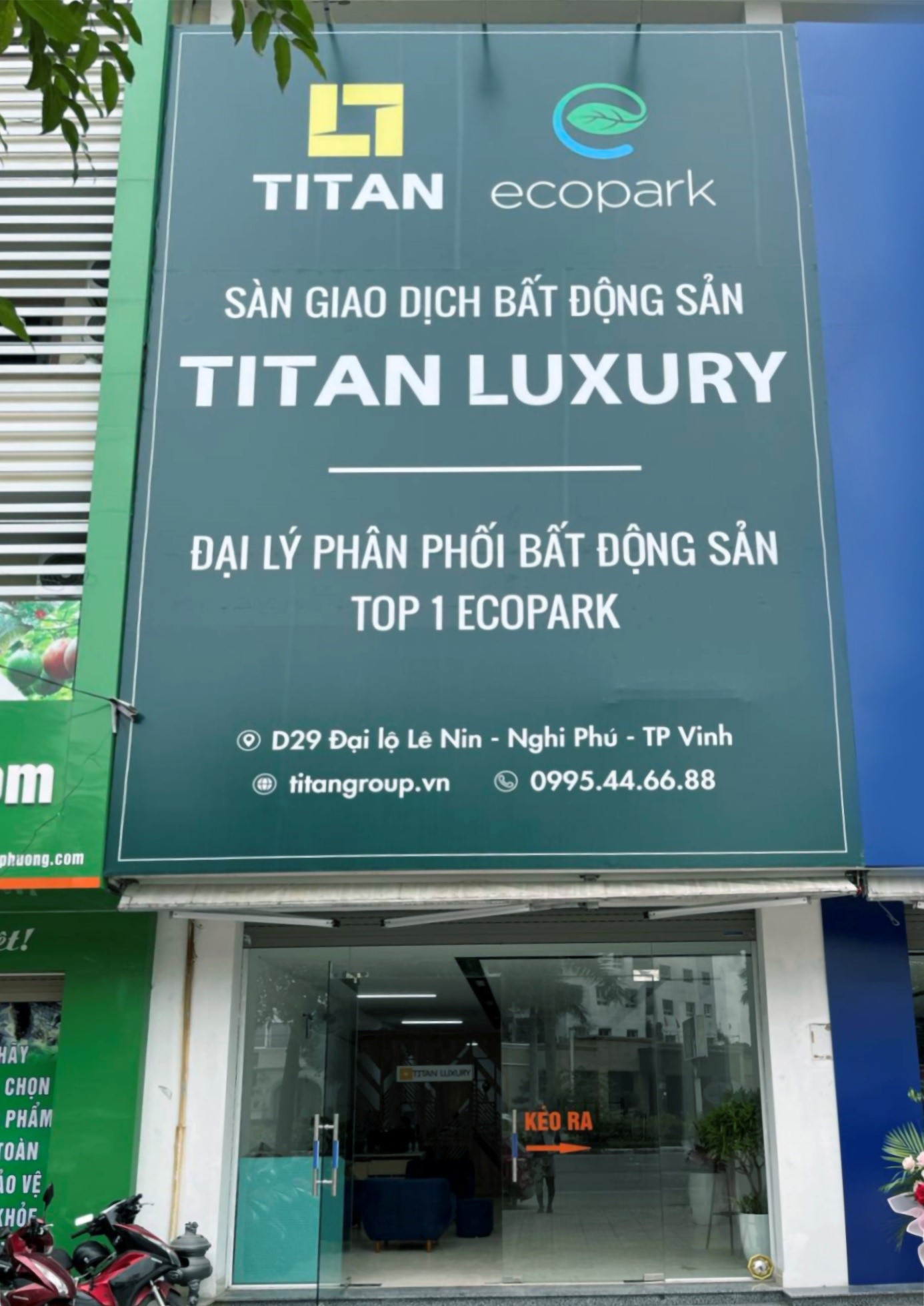 Đại lý Titan Luxury tại Vinh