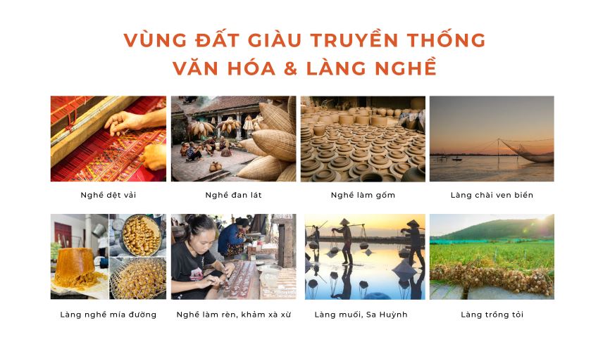 Một dự án được thiết kế cho vùng đất giàu truyền thống văn hóa và làng nghề