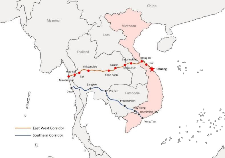 Thành phố Đà Nẵng sở hữu vị trí chiến lược của Việt Nam và Khu vực Đông Dương