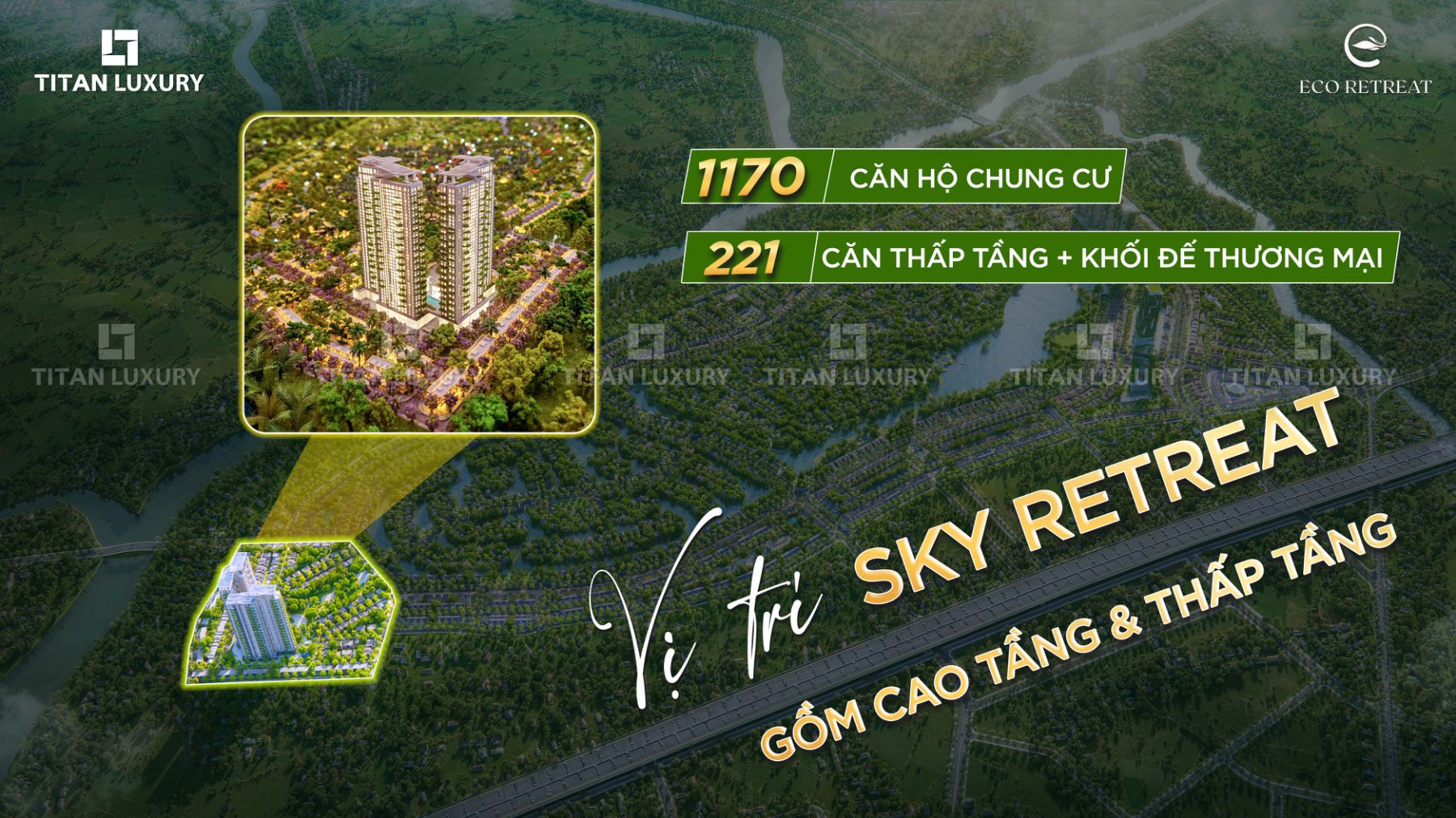 Vị trí dự án Sky Retreat Residences