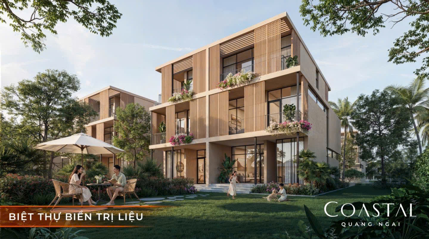 Biệt thự biển trị liệu song lập