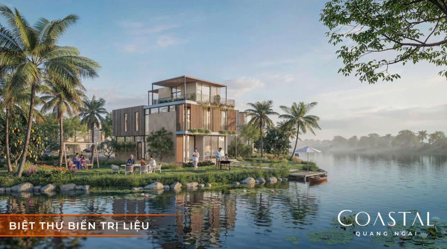 Biệt thự biển trị liệu đơn lập