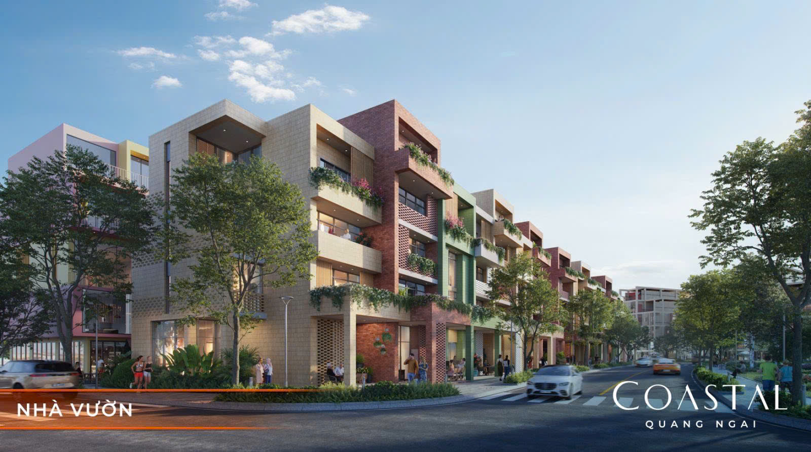 Nhà Vườn là dòng sản phẩm nhỏ xinh và có số lượng nhiều nhất khu thấp tầng